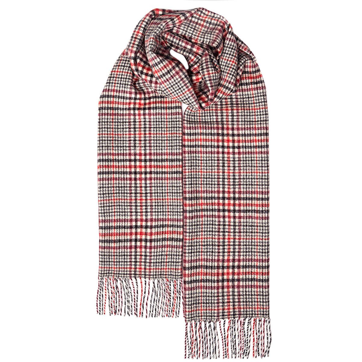 Boleside Tartan Lambswool Scarf - Click Image to Close